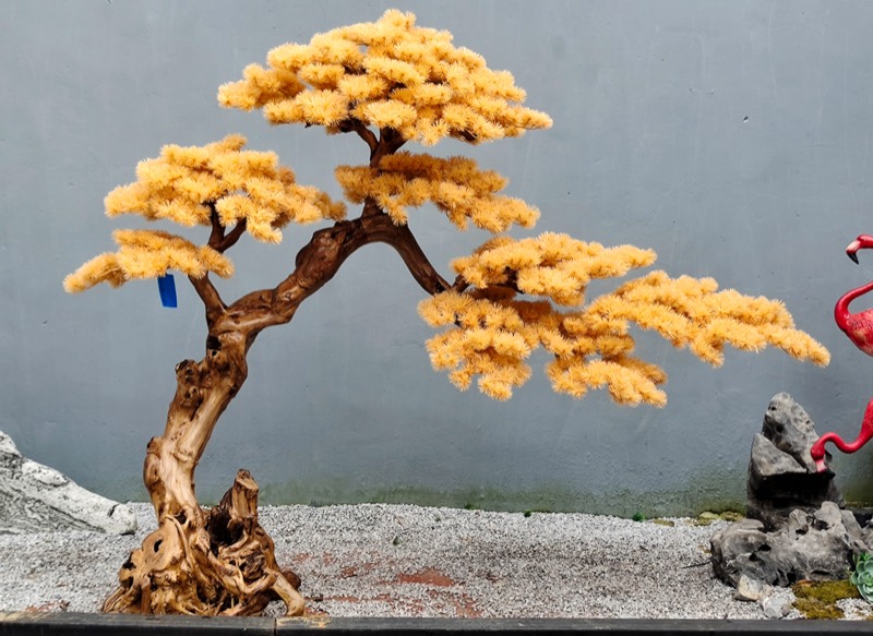 Artificial pine display
